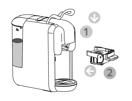 How to Use a AOLGA Capsule Coffee Machine AC-514K（3）