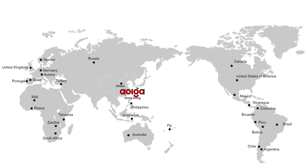 Hong Kong office address of Aolga industry limited